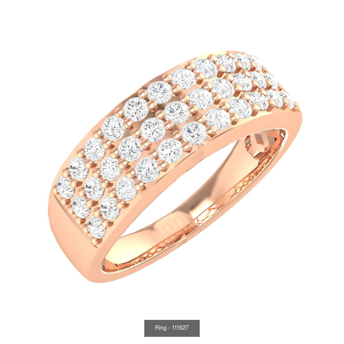 100 Bands rings  3D Model Collection_25