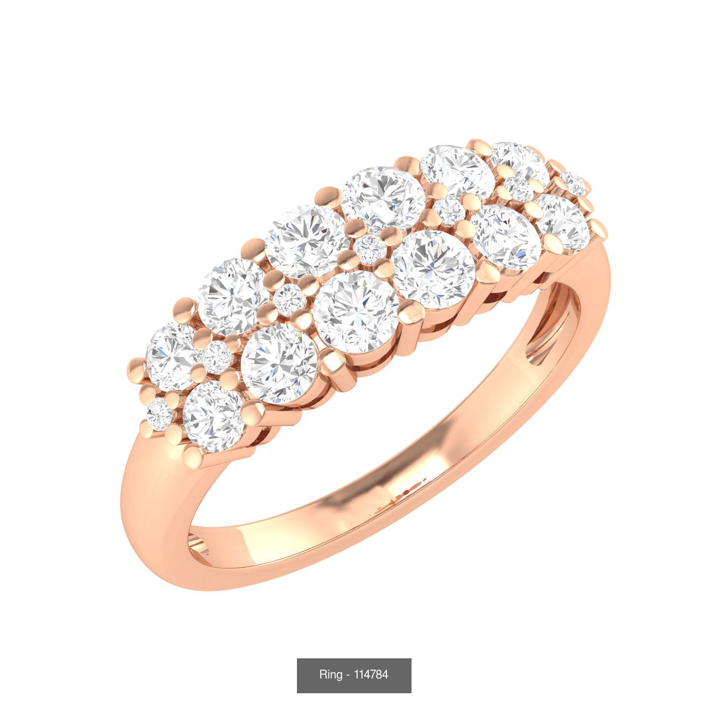 100 Bands rings  3D Model Collection_49