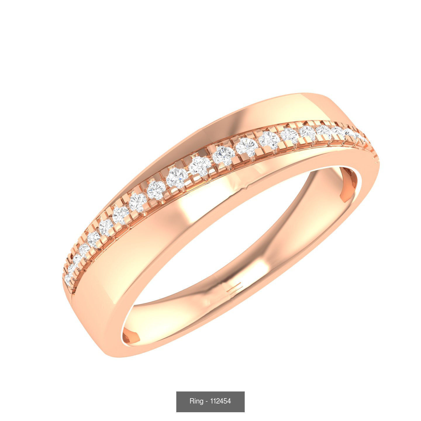 100 Bands rings  3D Model Collection_65