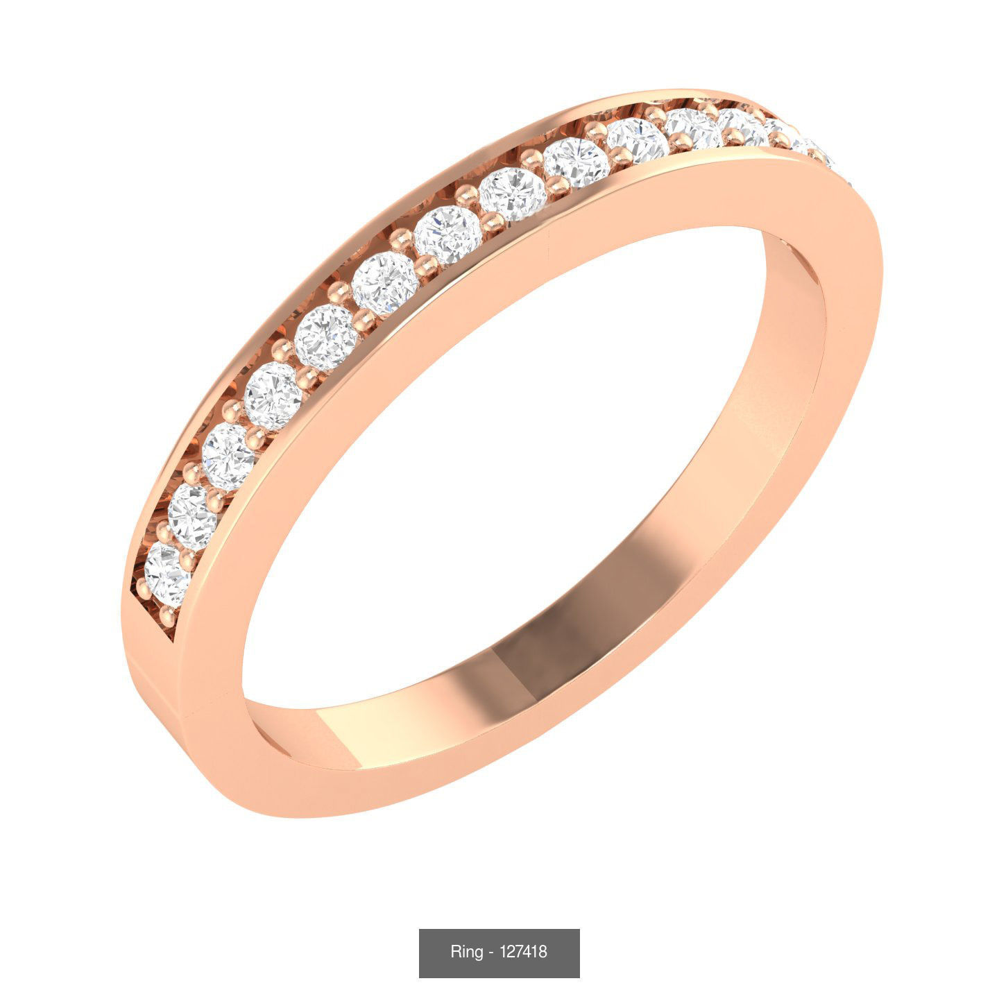 100 Bands rings  3D Model Collection_103