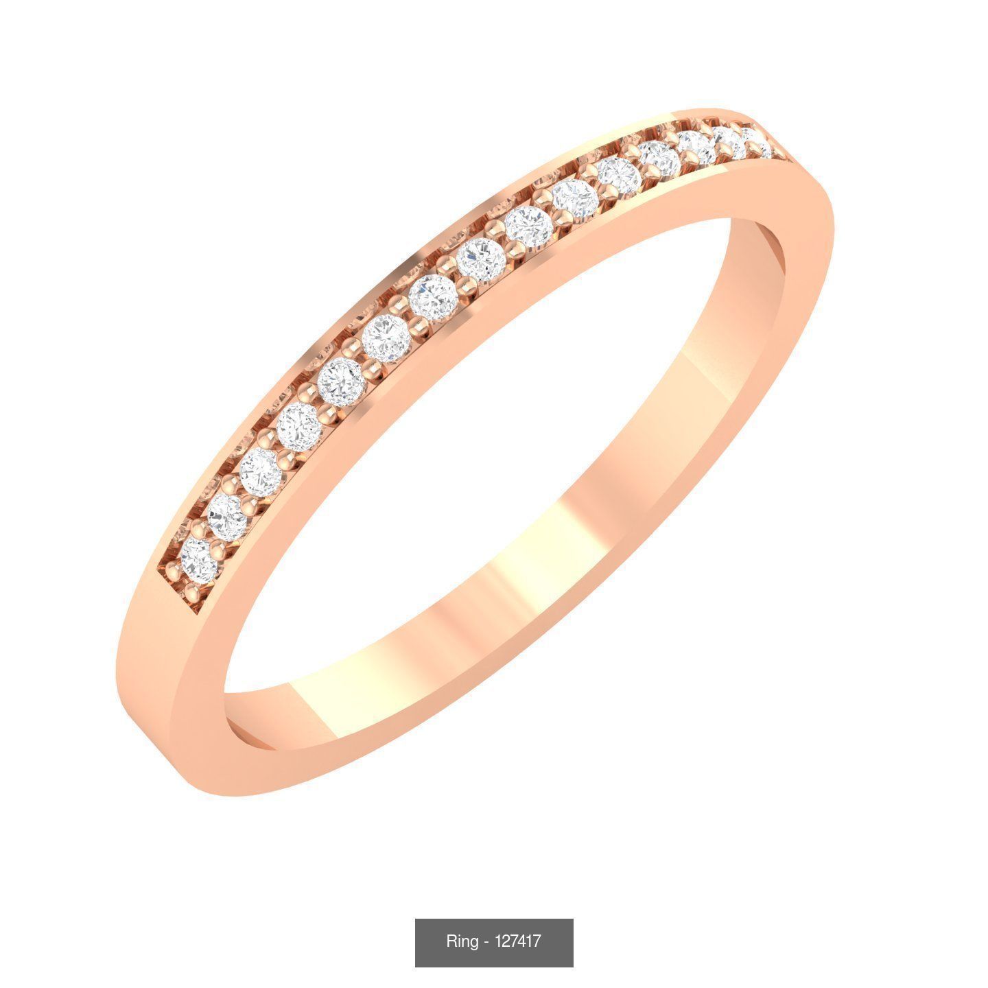 100 Bands rings  3D Model Collection_104
