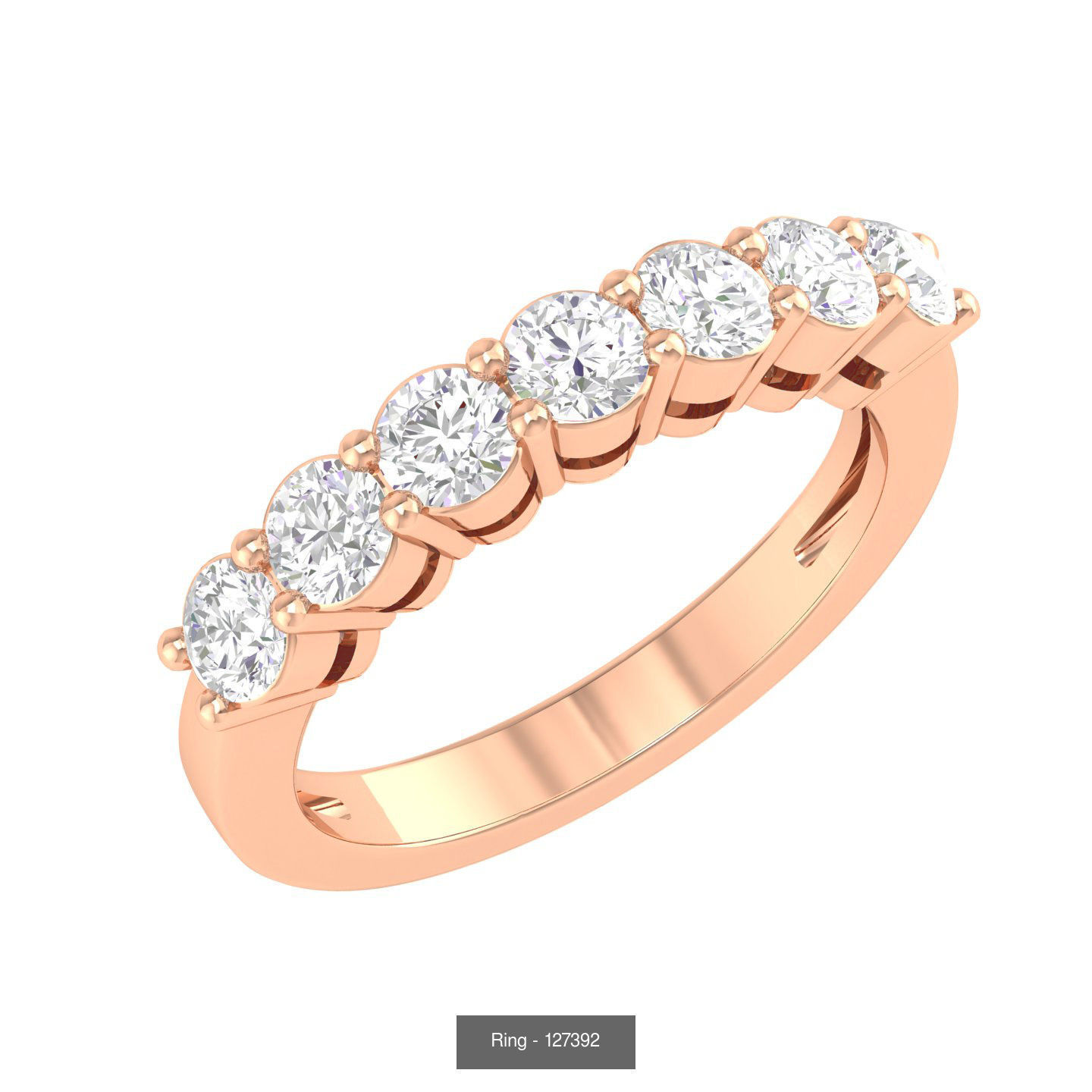 100 Bands rings  3D Model Collection_112