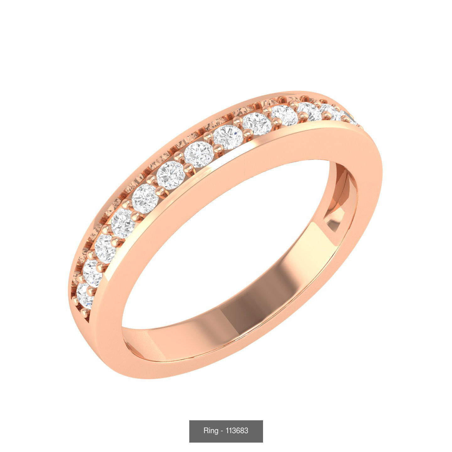 100 Bands rings  3D Model Collection_54