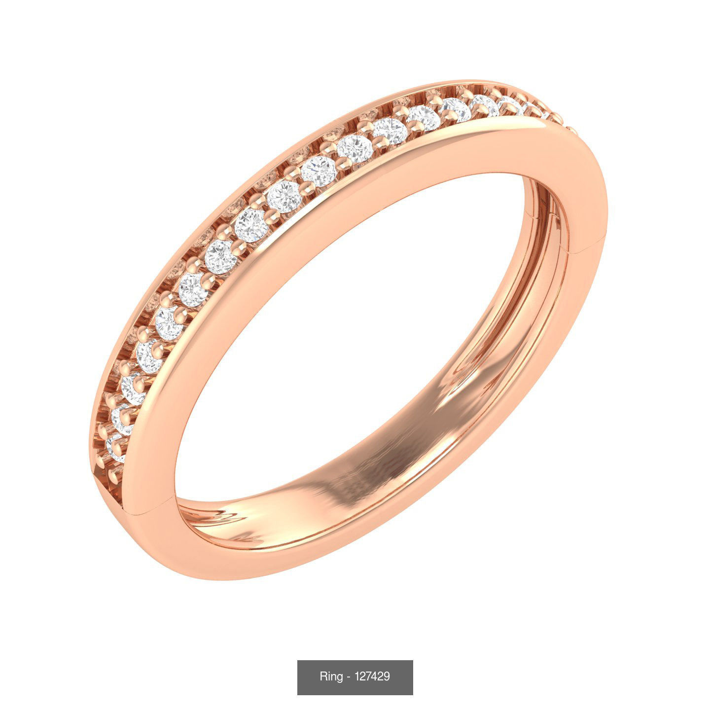 100 Bands rings  3D Model Collection_97