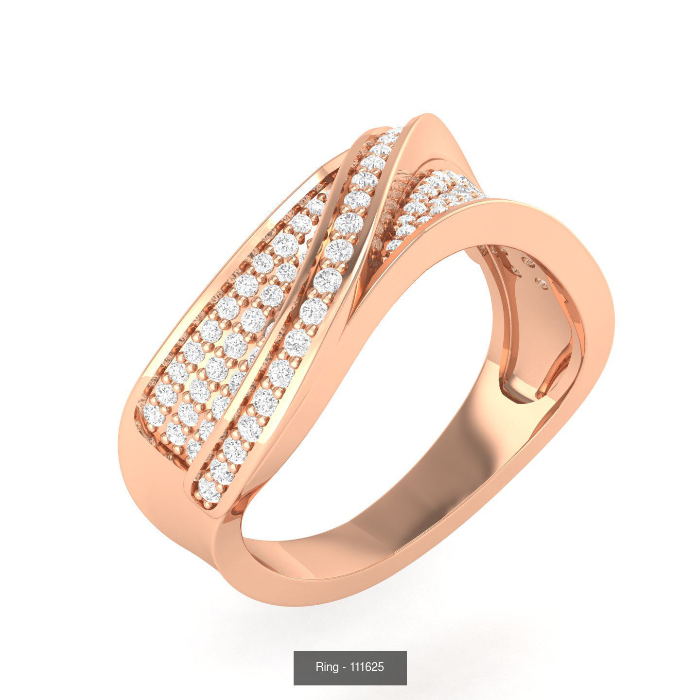 100 Bands rings  3D Model Collection_26