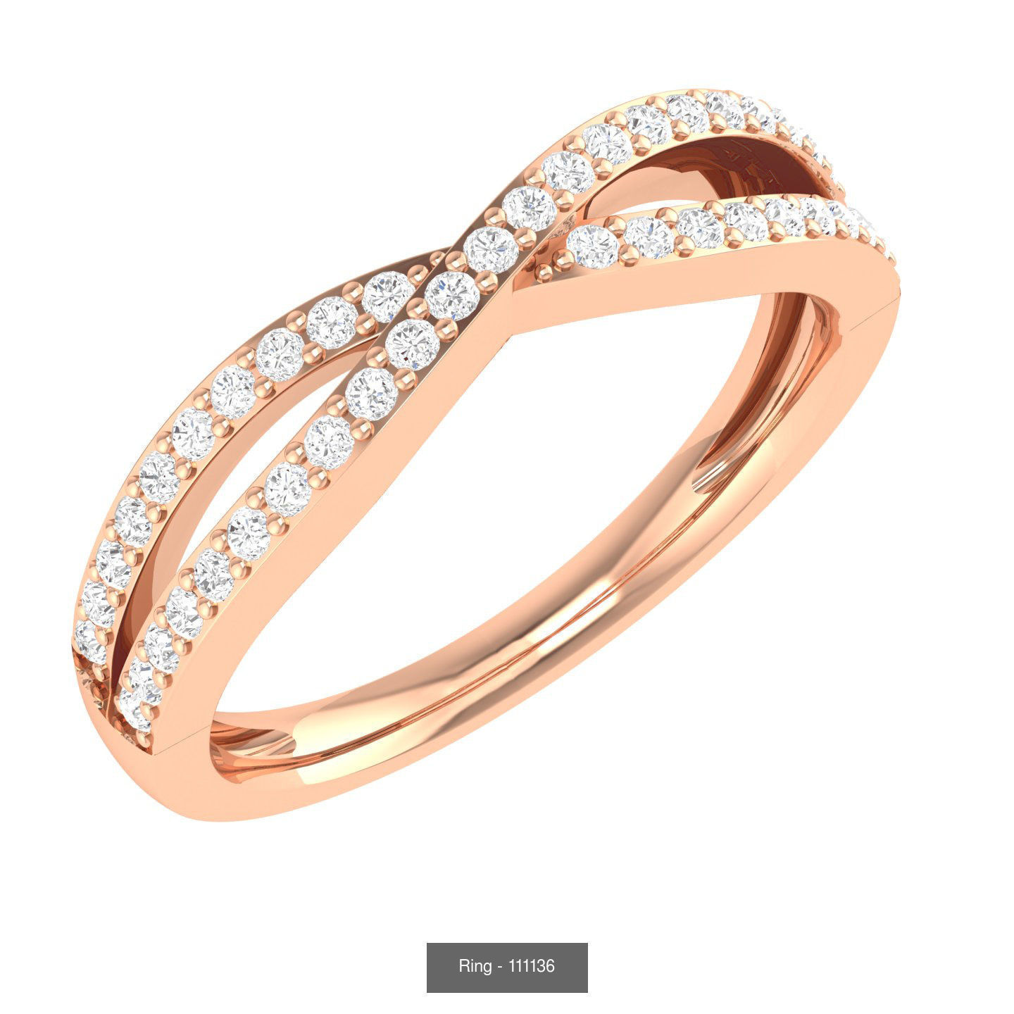 100 Bands rings  3D Model Collection_36