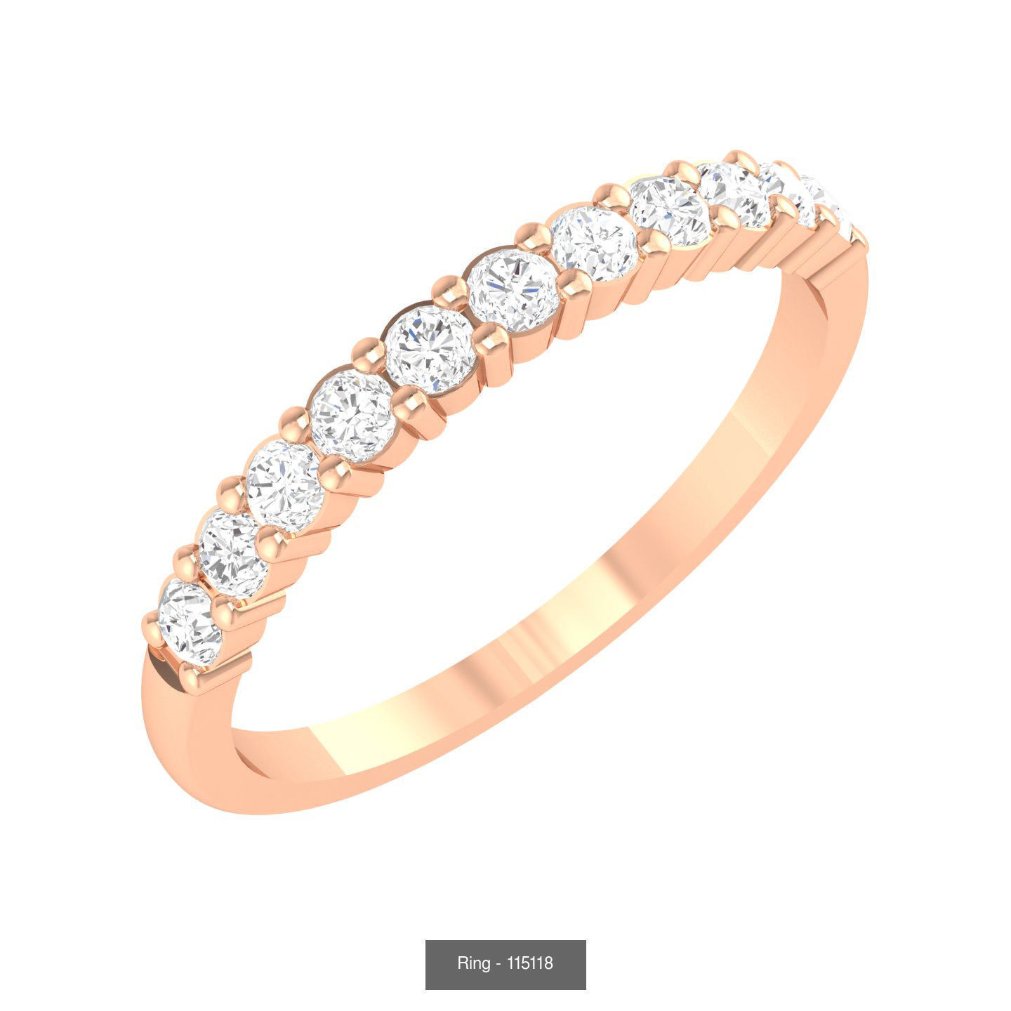 100 Bands rings  3D Model Collection_42
