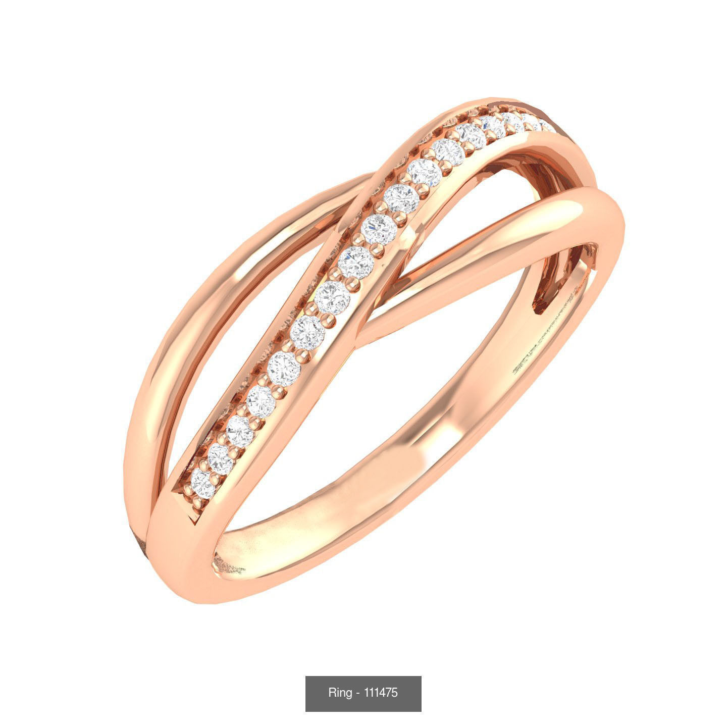 100 Bands rings  3D Model Collection_33