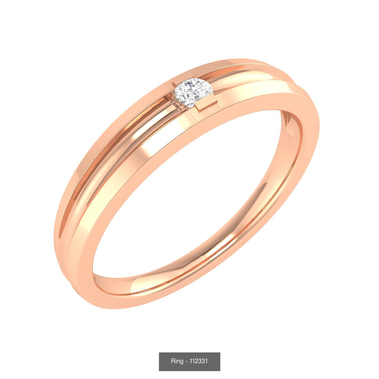 100 Bands rings  3D Model Collection_71