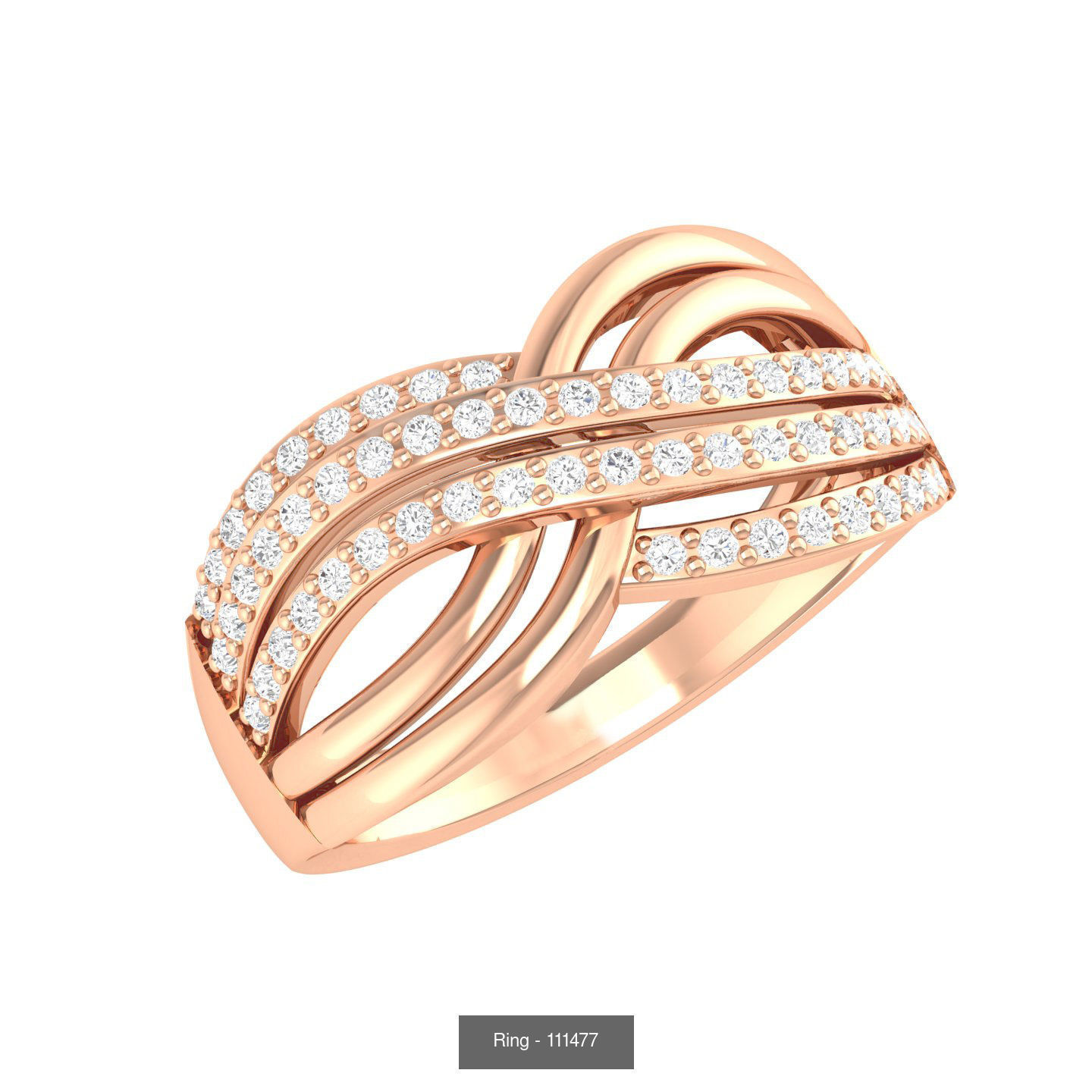 100 Bands rings  3D Model Collection_32