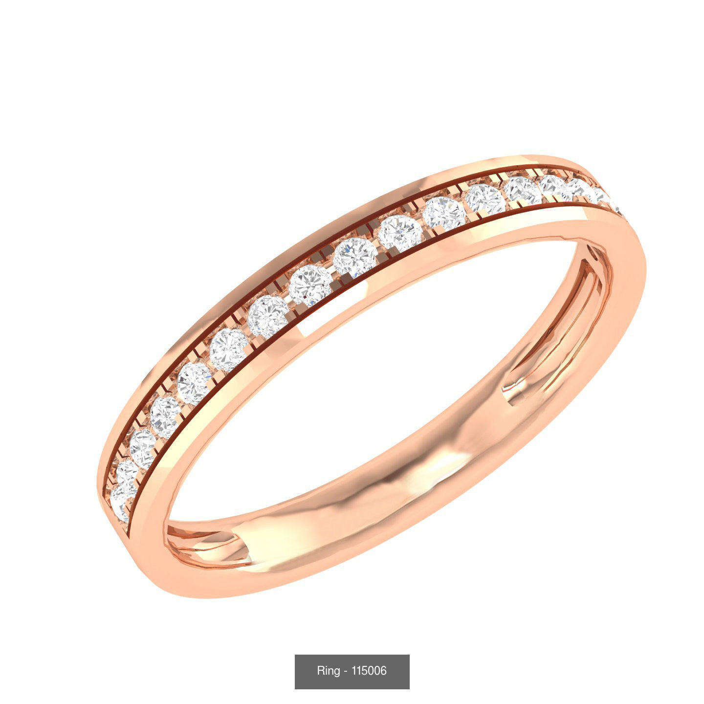 100 Bands rings  3D Model Collection_45