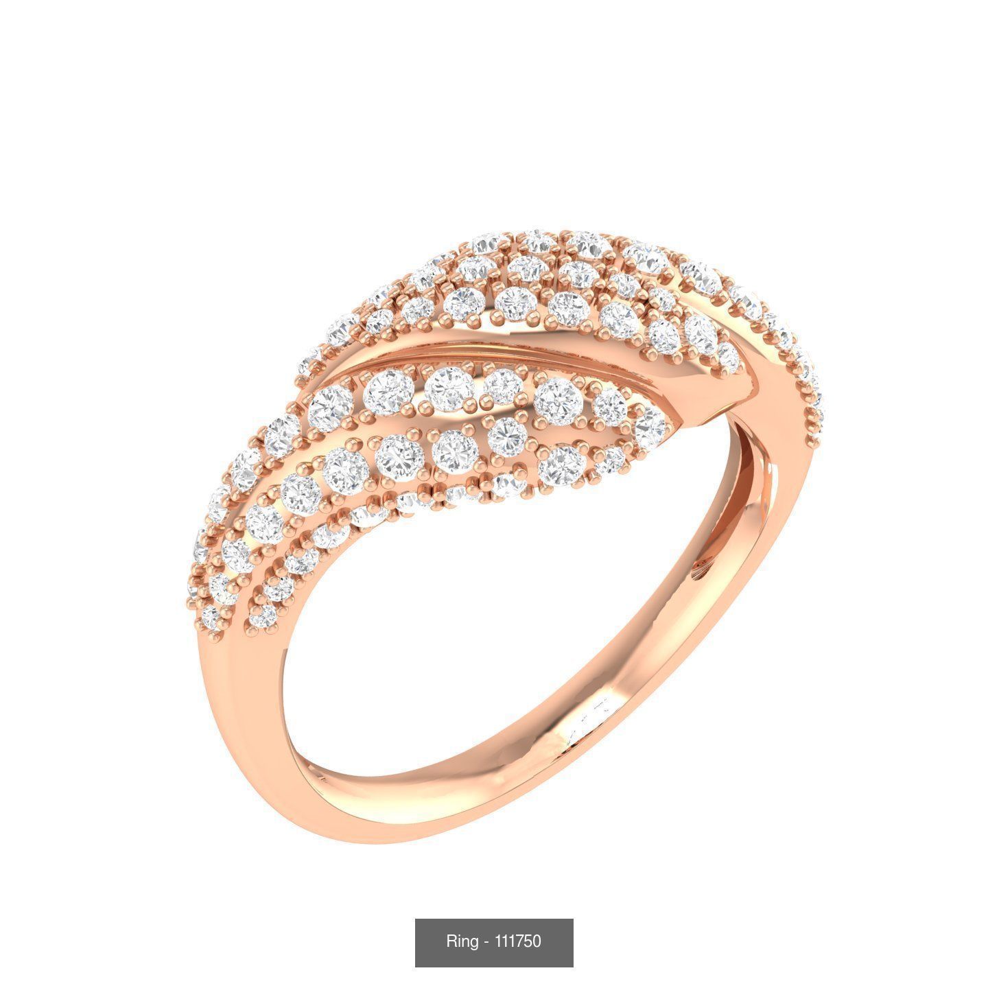 100 Bands rings  3D Model Collection_15