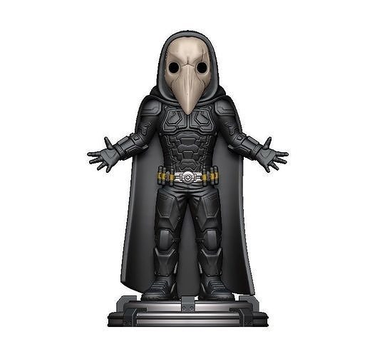 Plague Doctor Major Grom 3D print model