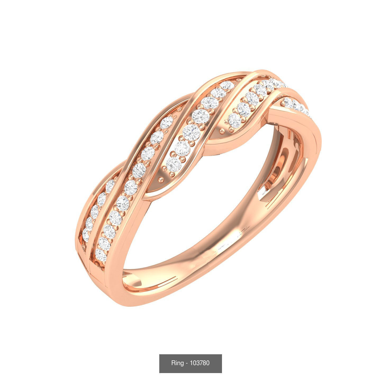 100 Bands rings  3D Model Collection_48
