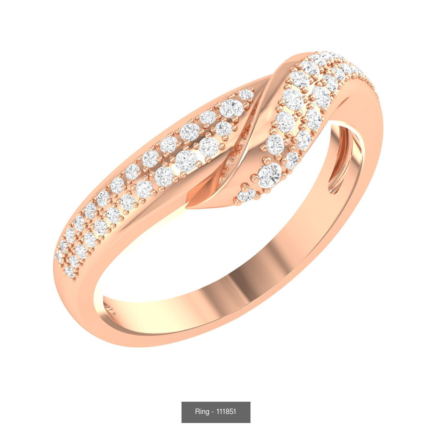 100 Bands rings  3D Model Collection_109