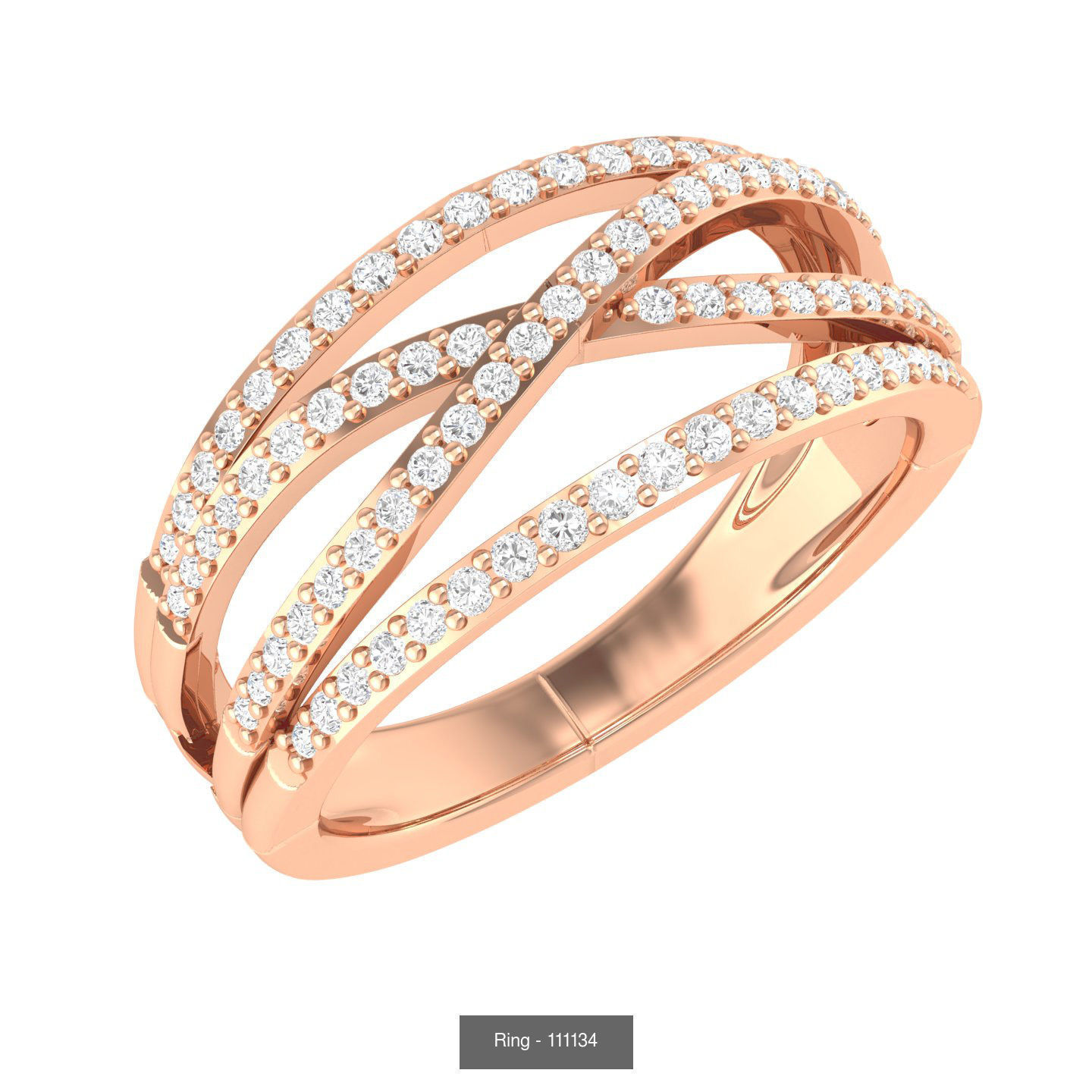 100 Bands rings  3D Model Collection_87