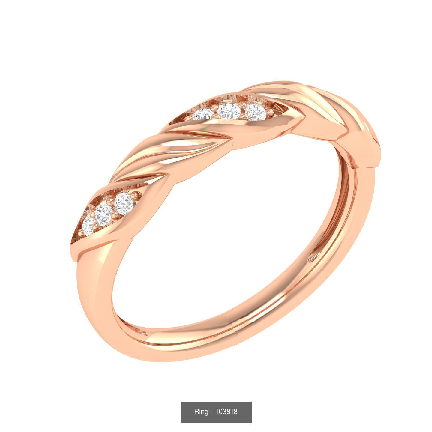 100 Bands rings  3D Model Collection_47