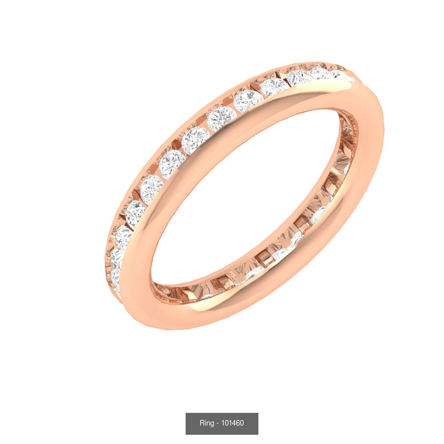 100 Bands rings  3D Model Collection_20