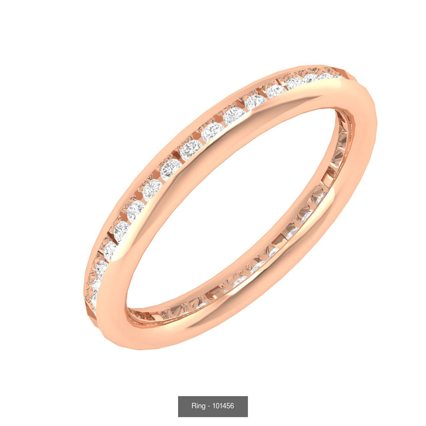 100 Bands rings  3D Model Collection_23