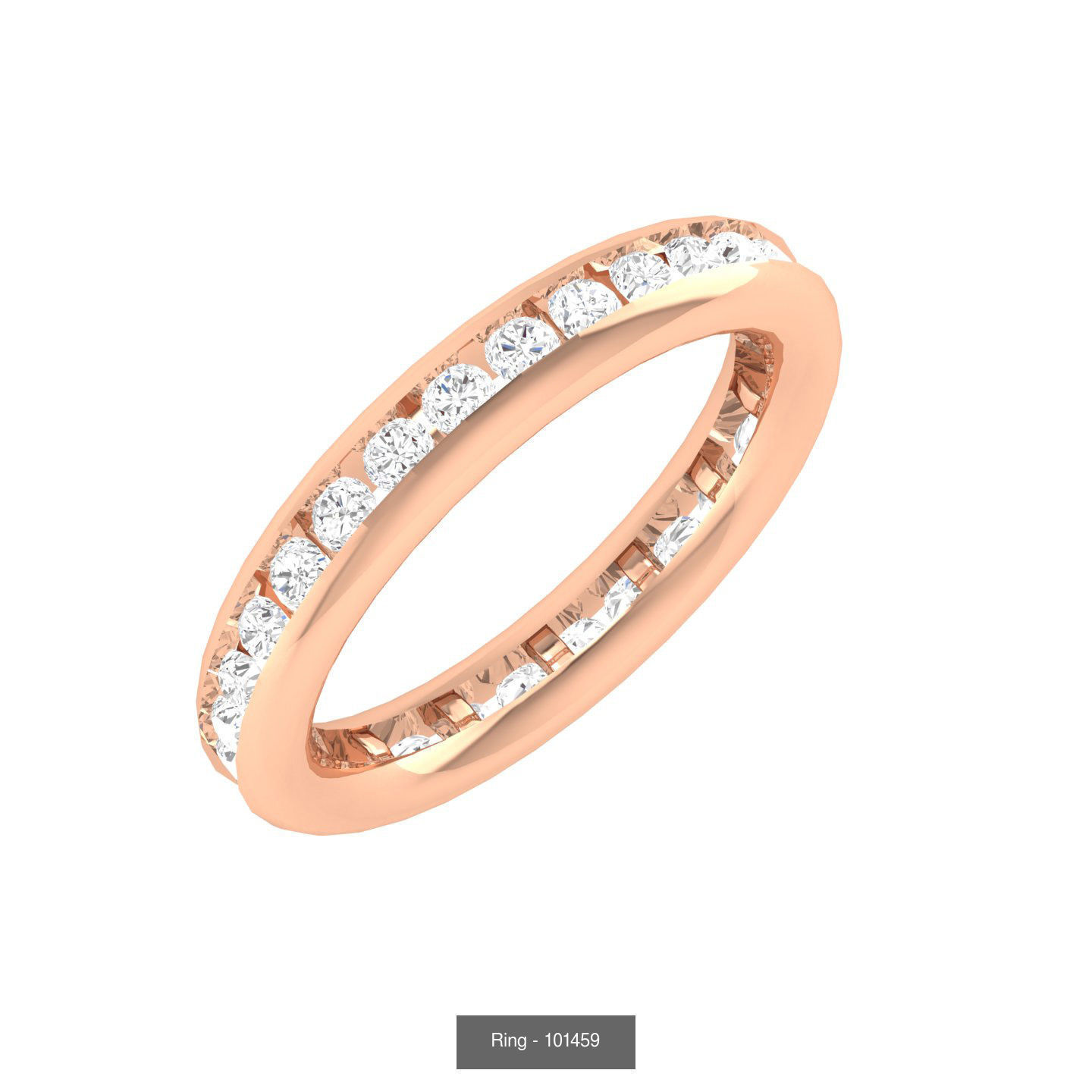 100 Bands rings  3D Model Collection_21