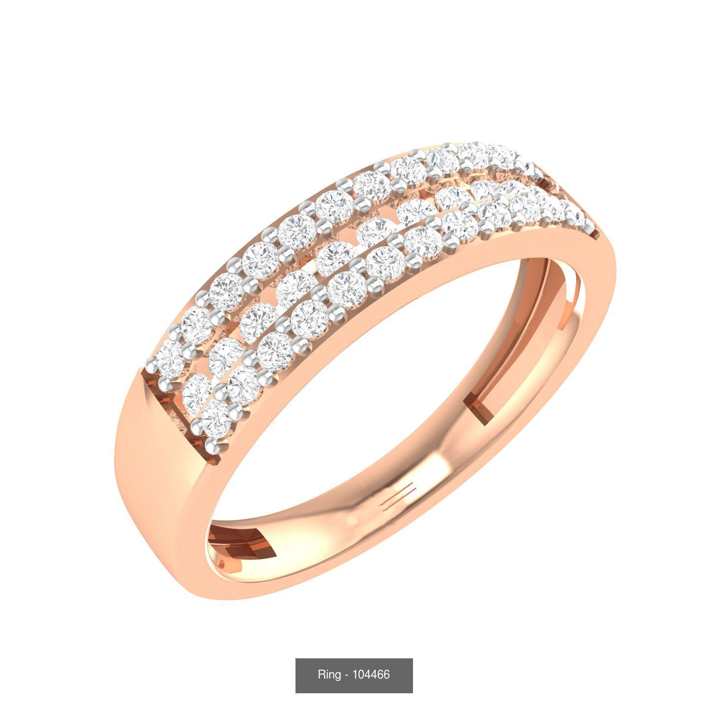 100 Bands rings  3D Model Collection_84