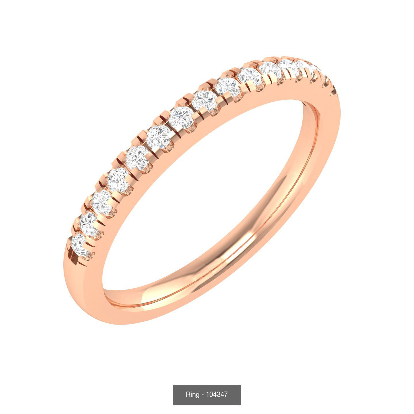 100 Bands rings  3D Model Collection_45