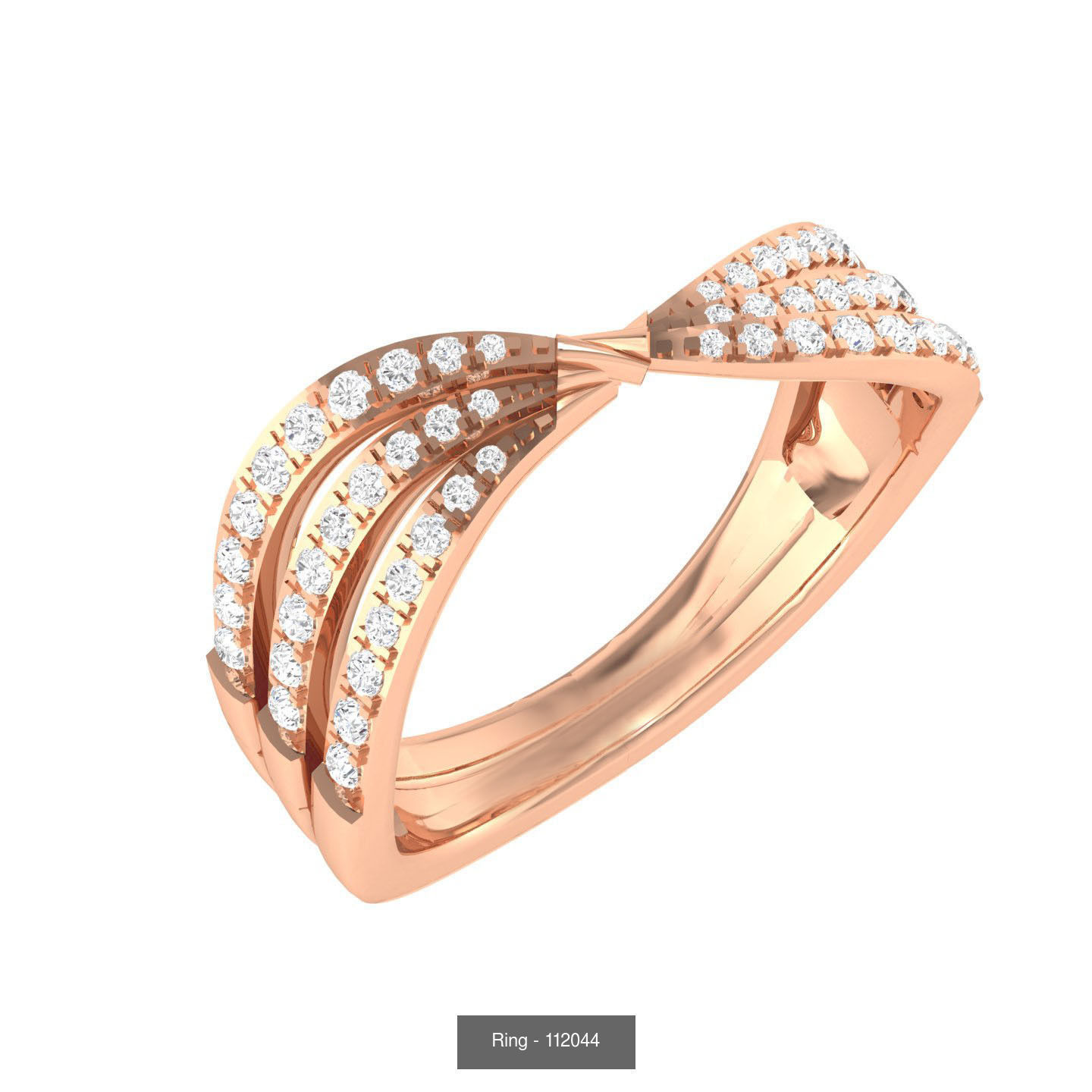 100 Bands rings  3D Model Collection_105