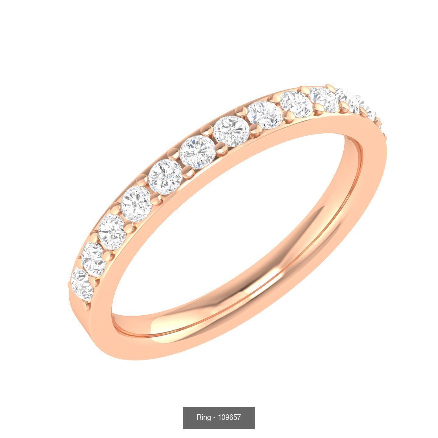 100 Bands rings  3D Model Collection_97