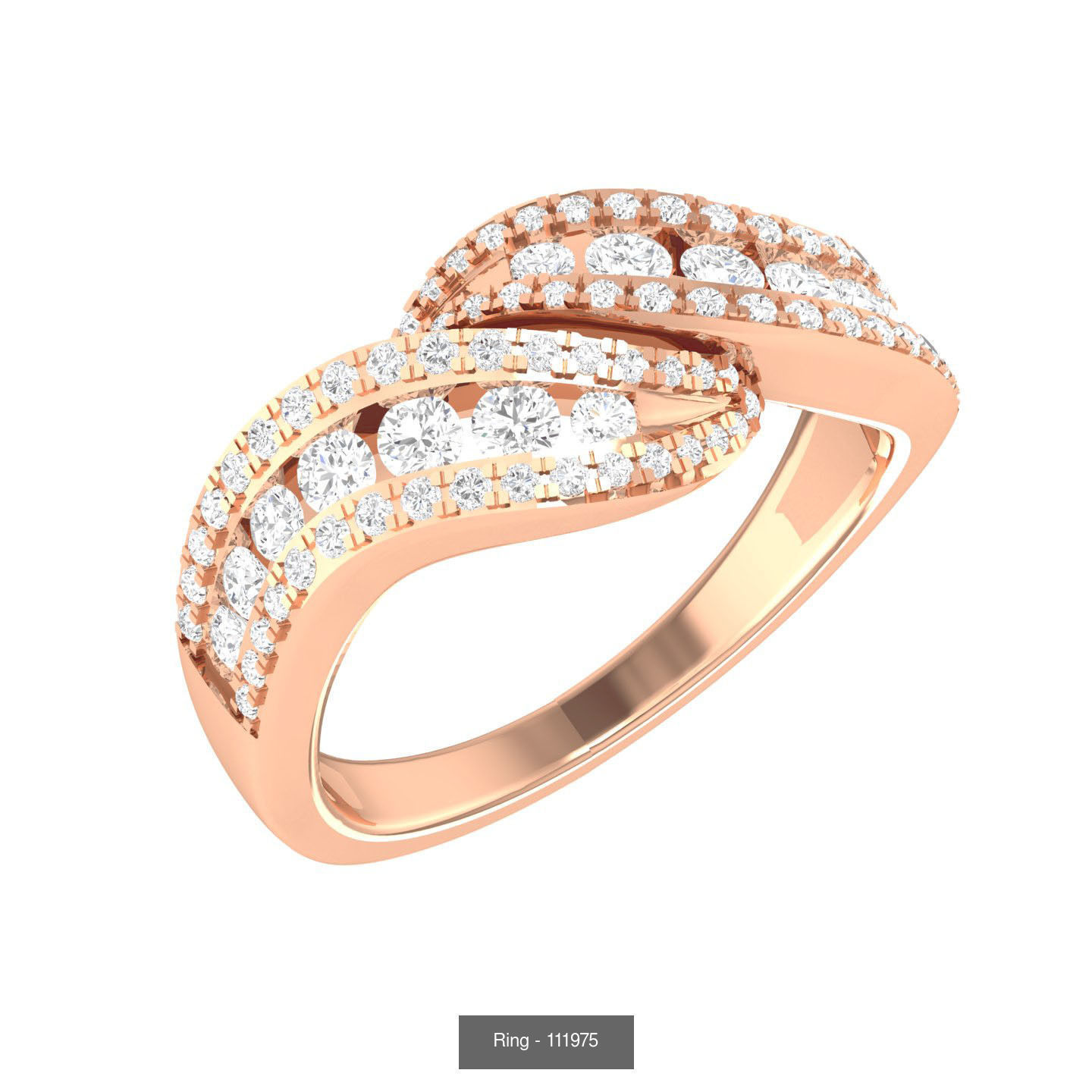 100 Bands rings  3D Model Collection_106