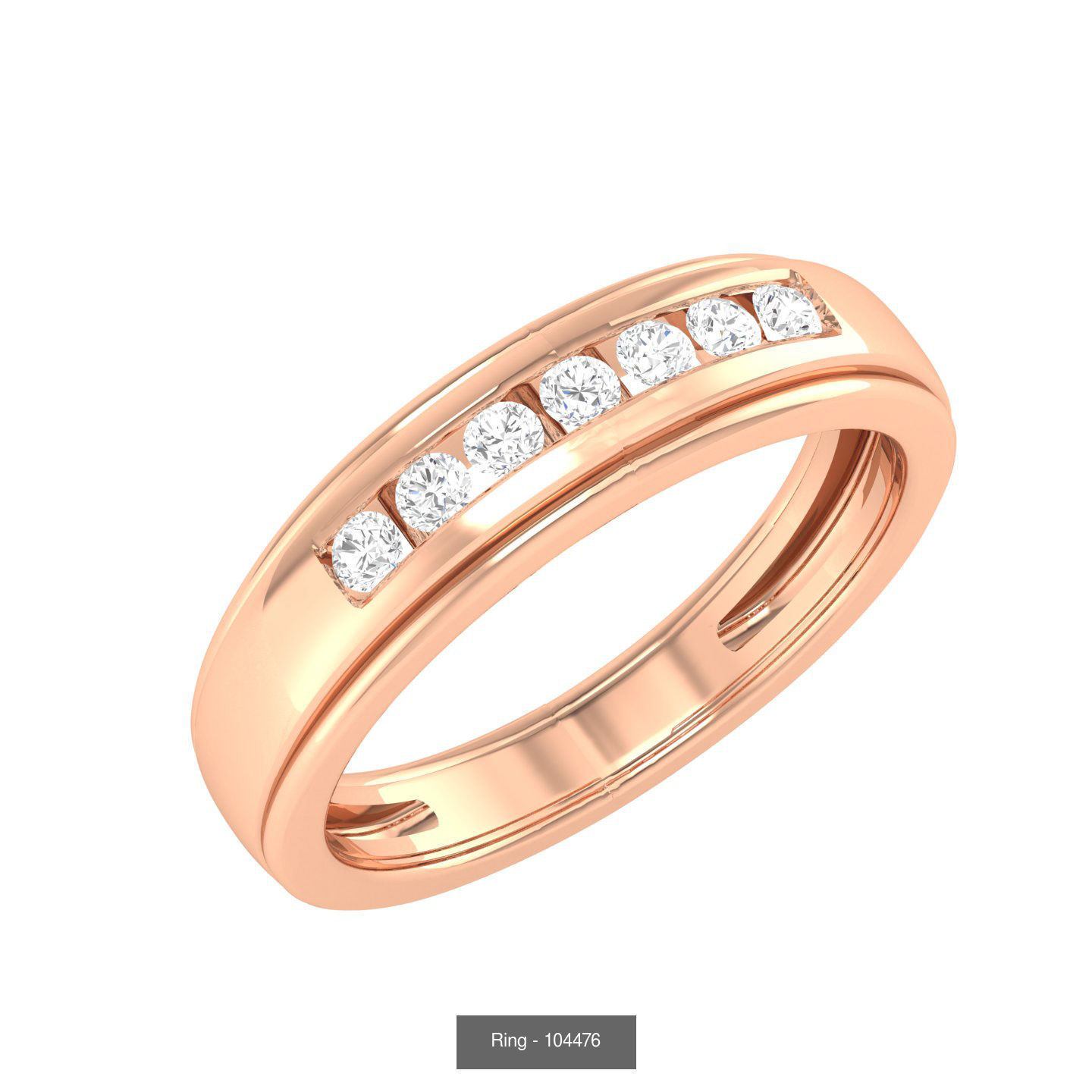 100 Bands rings  3D Model Collection_83