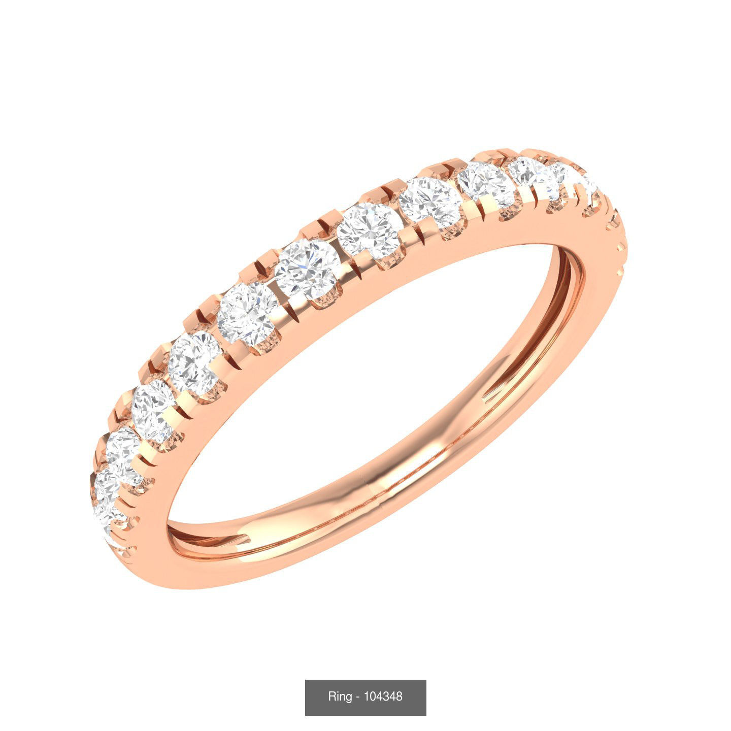 100 Bands rings  3D Model Collection_44