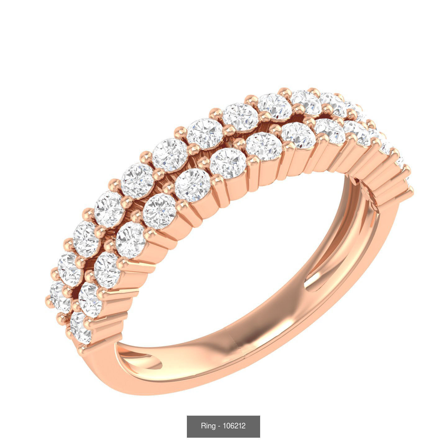 100 Bands rings  3D Model Collection_101