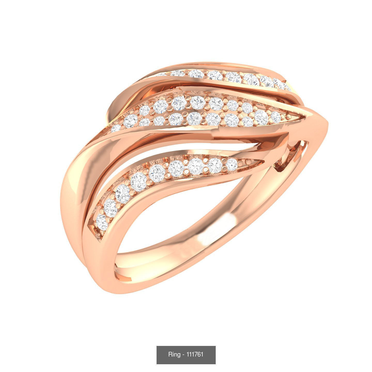 100 Bands rings  3D Model Collection_111
