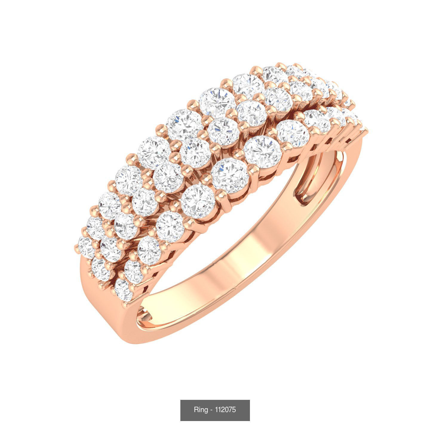 100 Bands rings  3D Model Collection_104