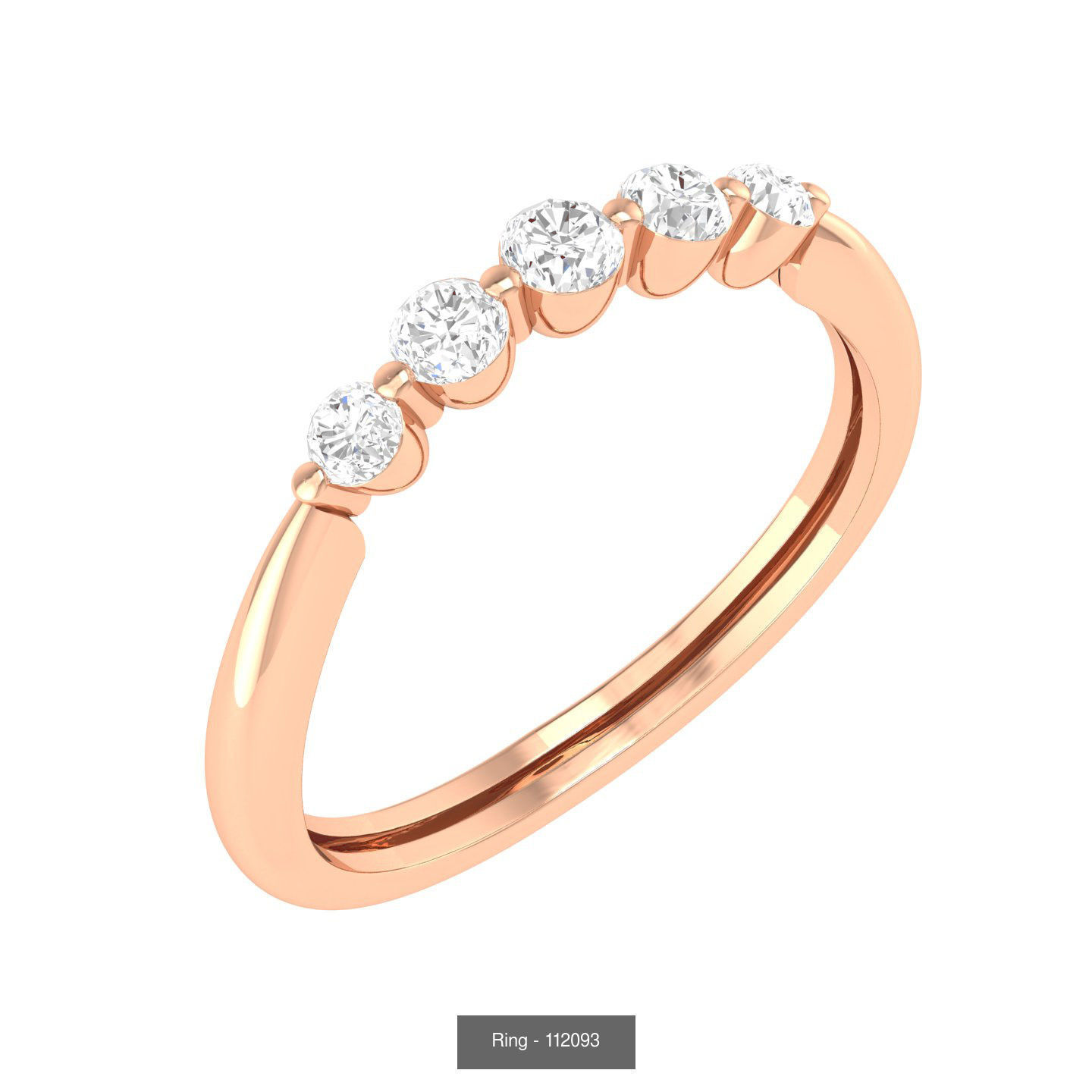 100 Bands rings  3D Model Collection_103