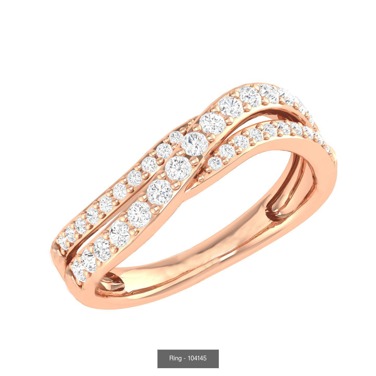 100 Bands rings  3D Model Collection_46