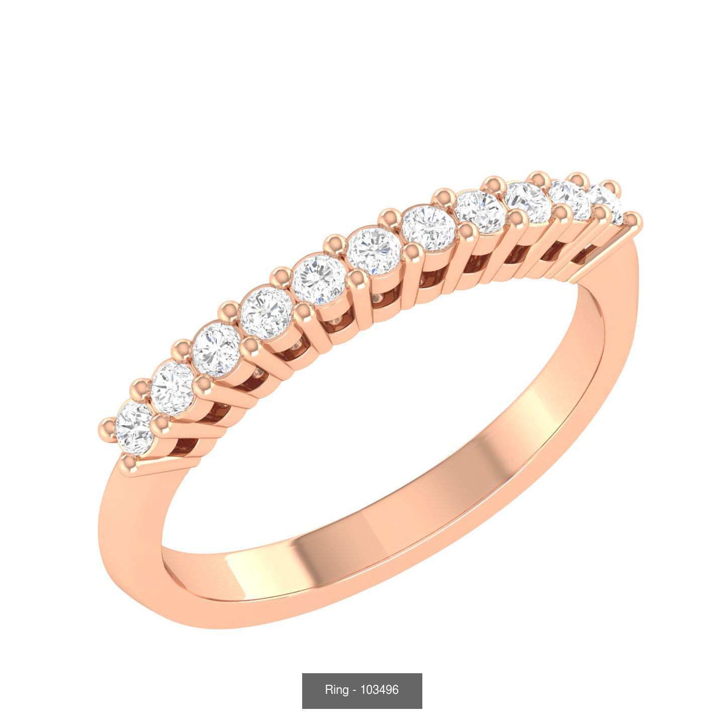 100 Bands rings  3D Model Collection_60