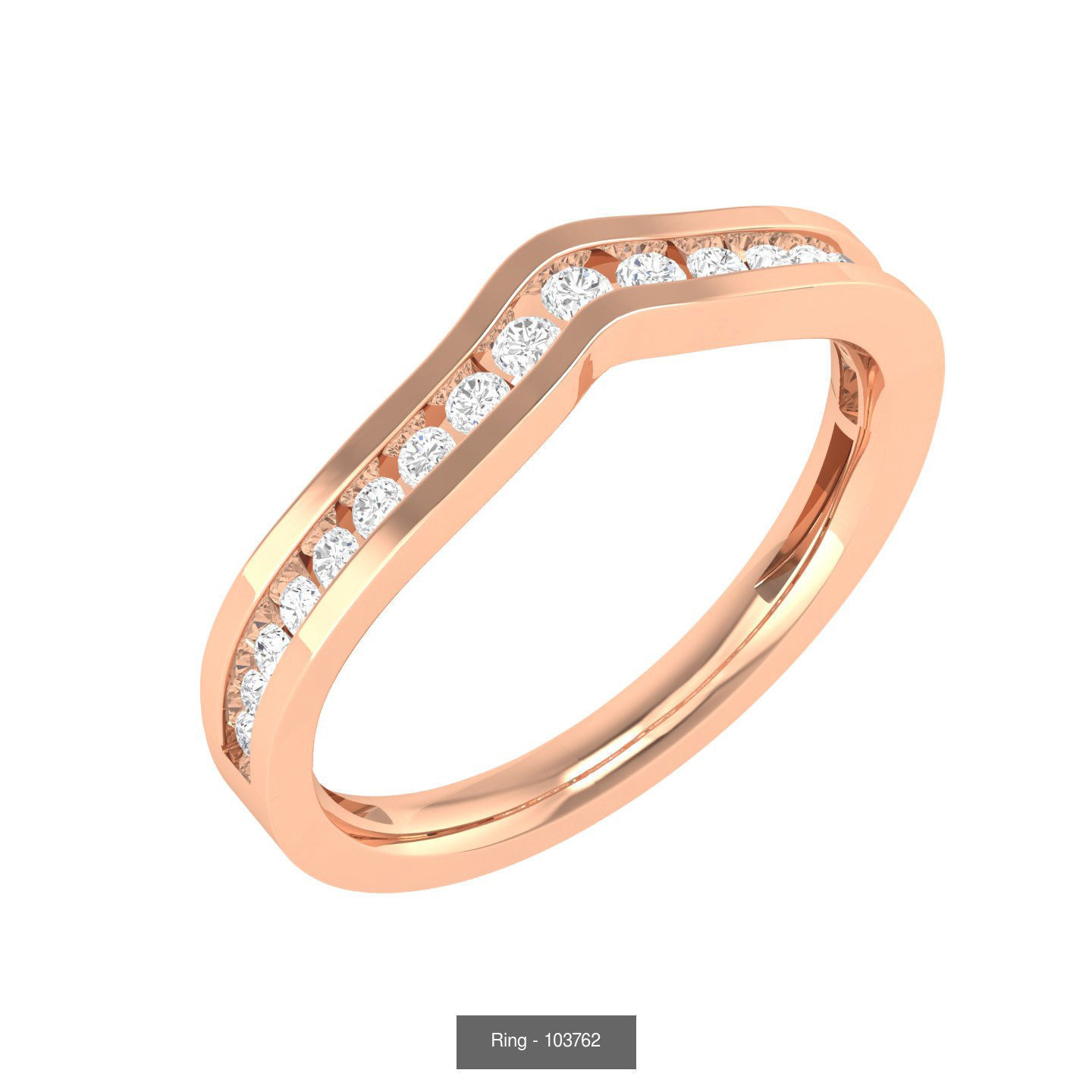 100 Bands rings  3D Model Collection_51