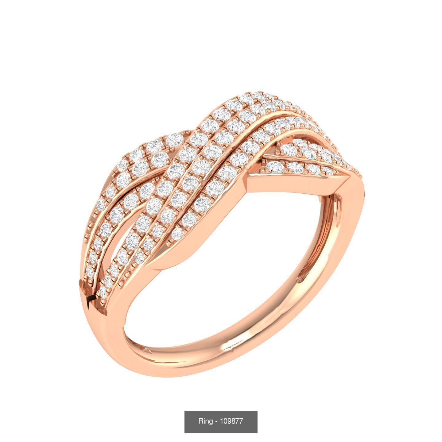 100 Bands rings  3D Model Collection_92