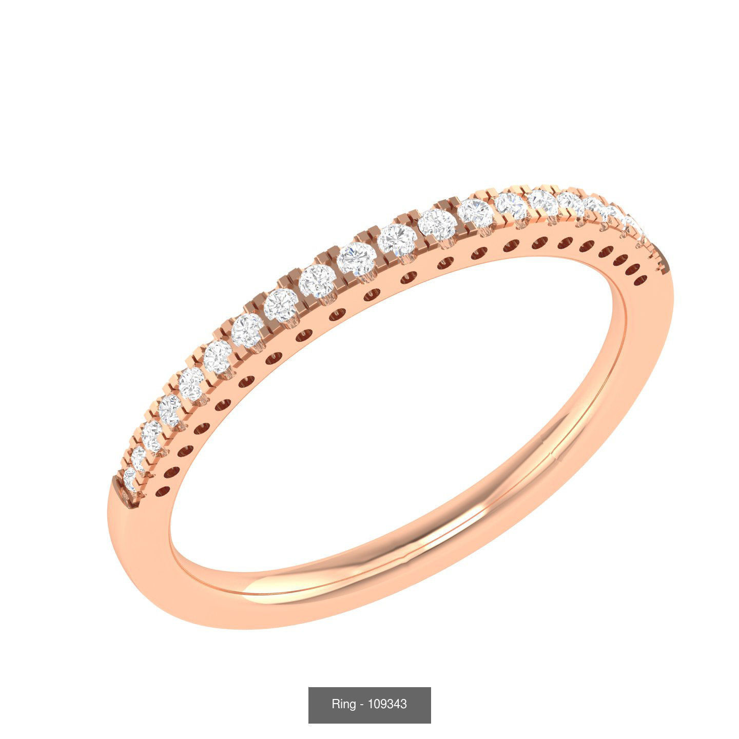 100 Bands rings  3D Model Collection_98