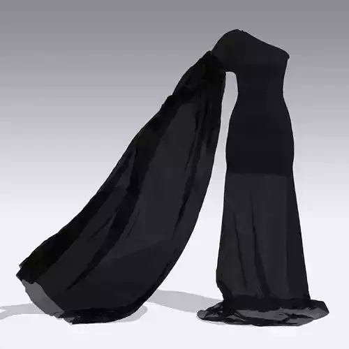 DRESS DRESS with cape