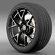 Acura NSX wheel 2015 3D model_10