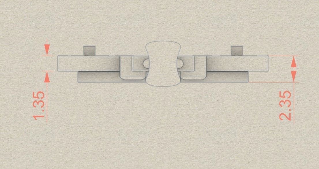 Model 341  Cross Pendant 3D print model_5