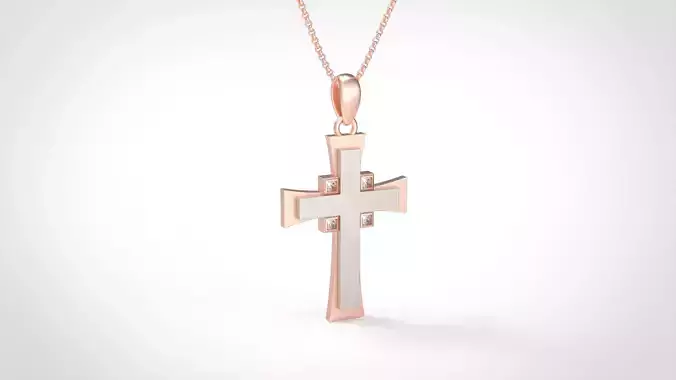 Model 341  Cross Pendant