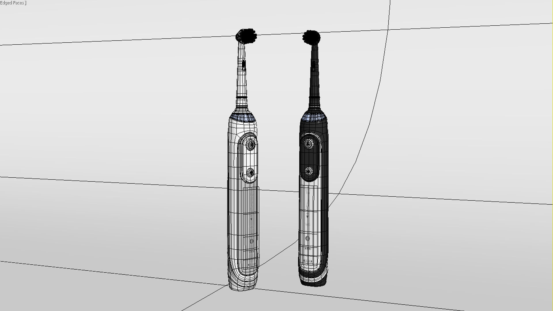 Smart Toothbrush 3D model_9