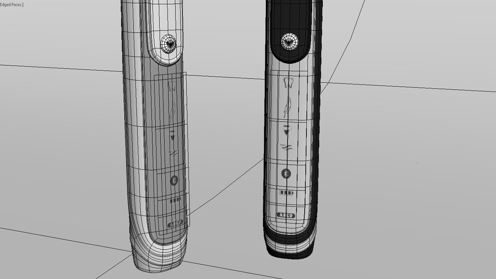 Smart Toothbrush 3D model_11