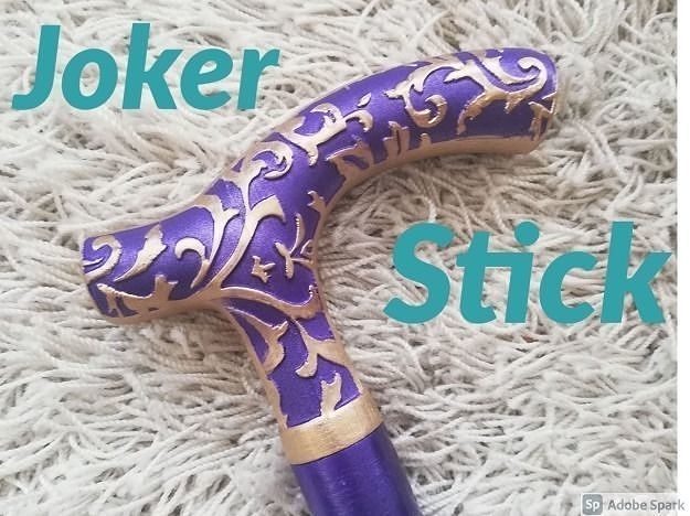 Jokers Stick Usable Prop Free 3D print model