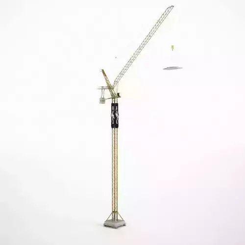 Tall Construction Crane