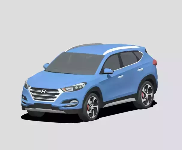 Hyundai Tucson Free 3D model