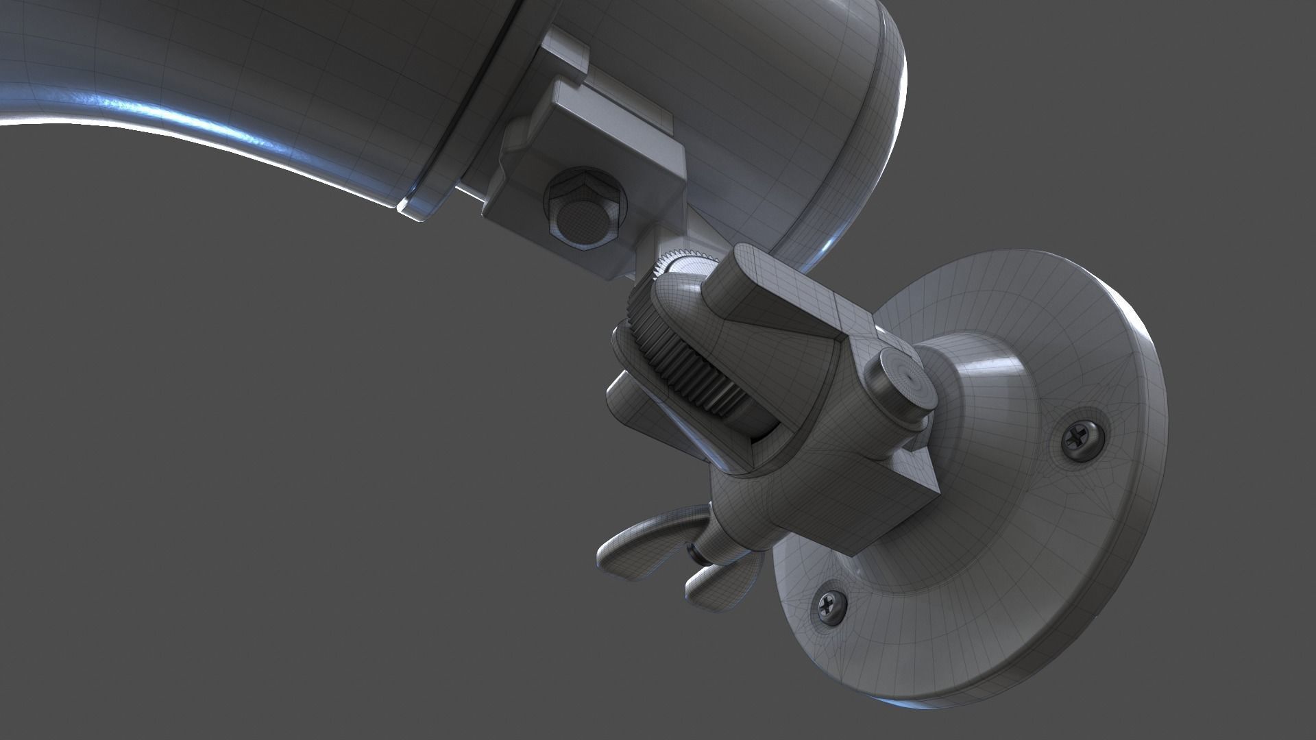 Horn Speaker V01 - High Poly 3D model_27